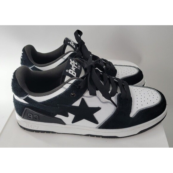 A Bathing Ape Bape SK8 StaBlack Suede - Picture 5 of 11